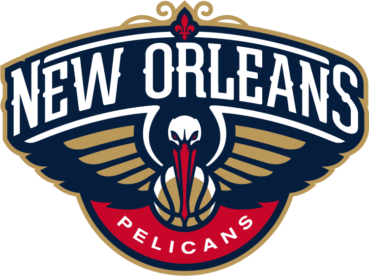 New Orleans Pelicans logos iron-ons